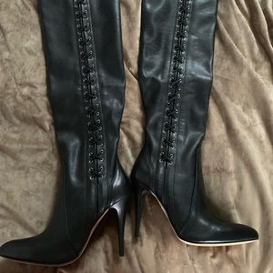 charles david kastell over the knee boot